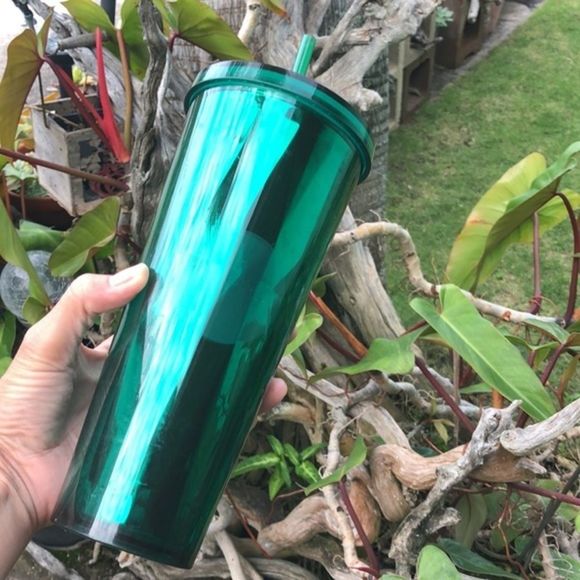 Starbucks Other - 2014 Green Dot Foil Starbucks Venti tumbler